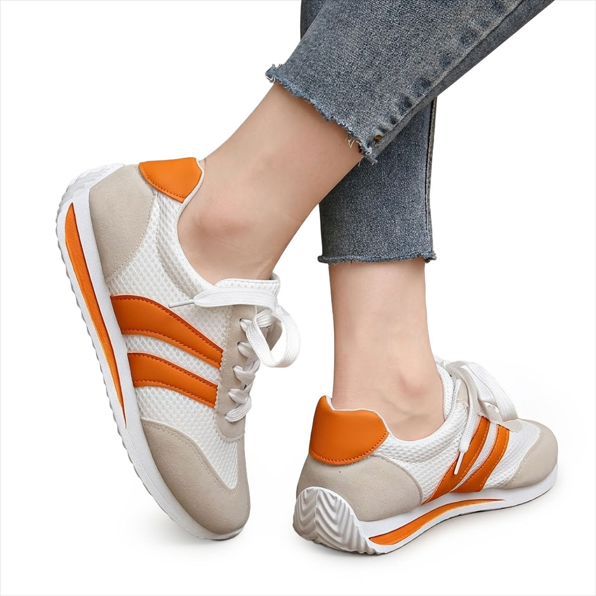 Women's Retro Mesh Trainers Corvine
