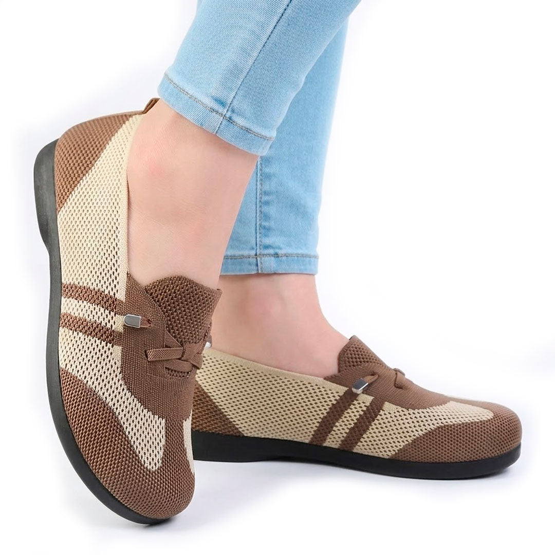 Women's Knit Slip-On Comfort Trainers Corvine