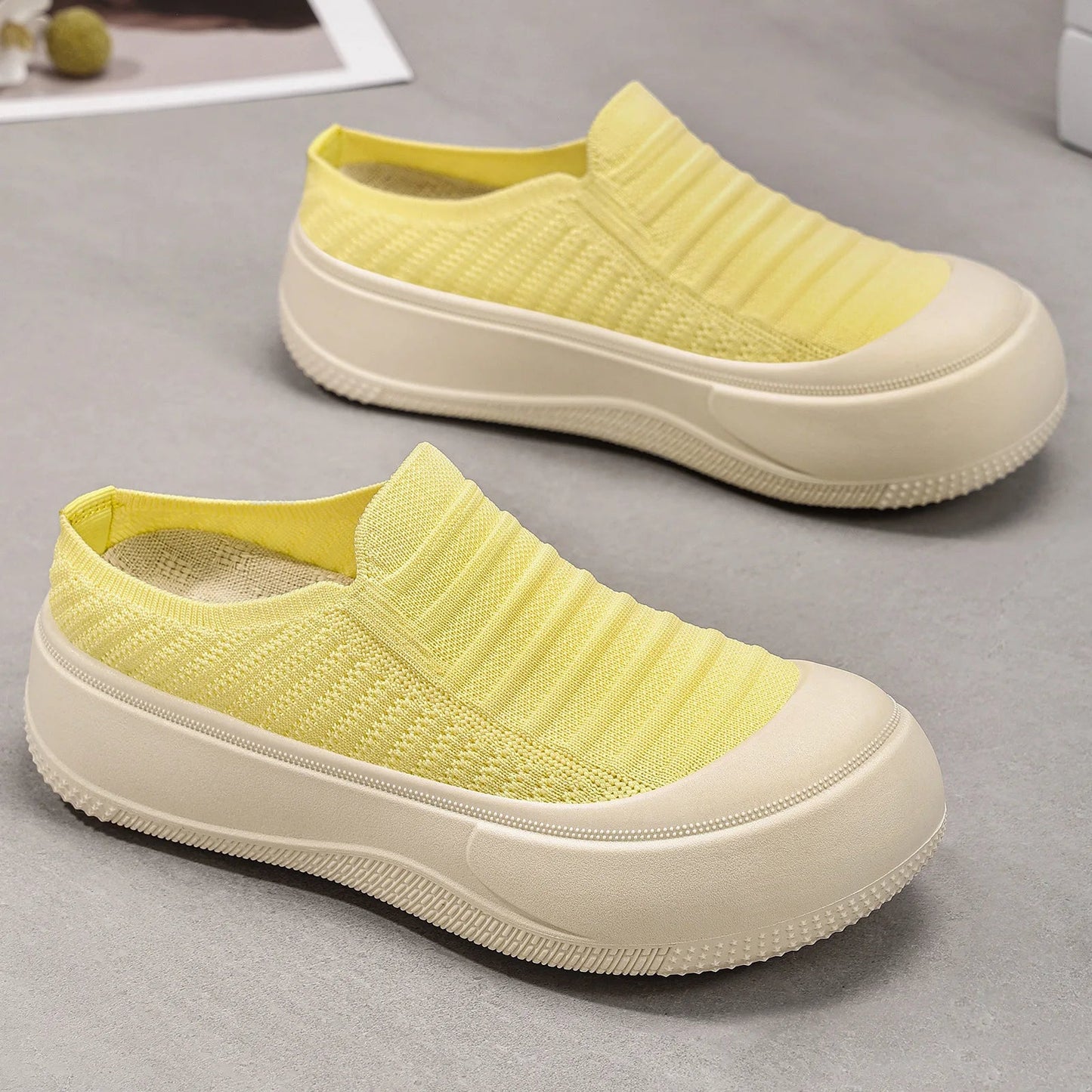 Women's Breathable Stretch-Knit Slip On Shoes for Women Corvine