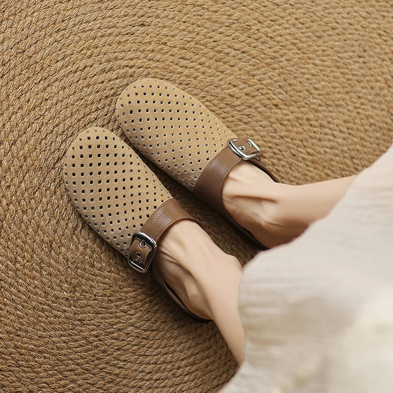 Women's Breathable Suede Clogs Corvine