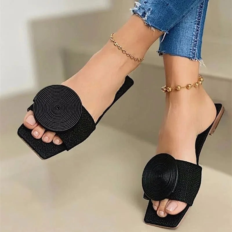 Women's Lightweight Square Toe Sandals Corvine