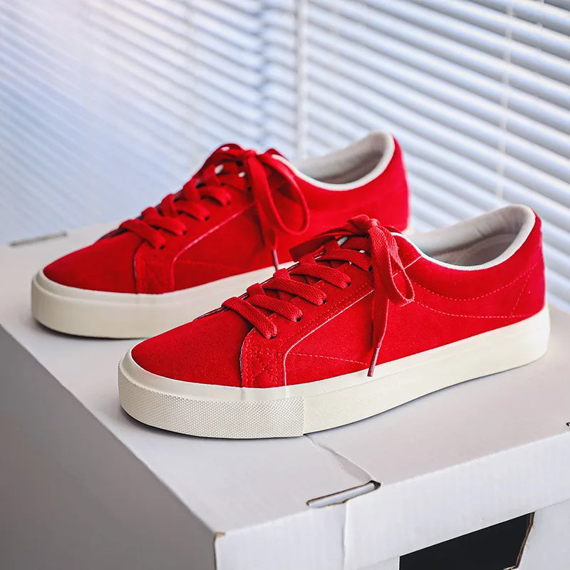 Women's Soft Suede Casual Trainers Corvine