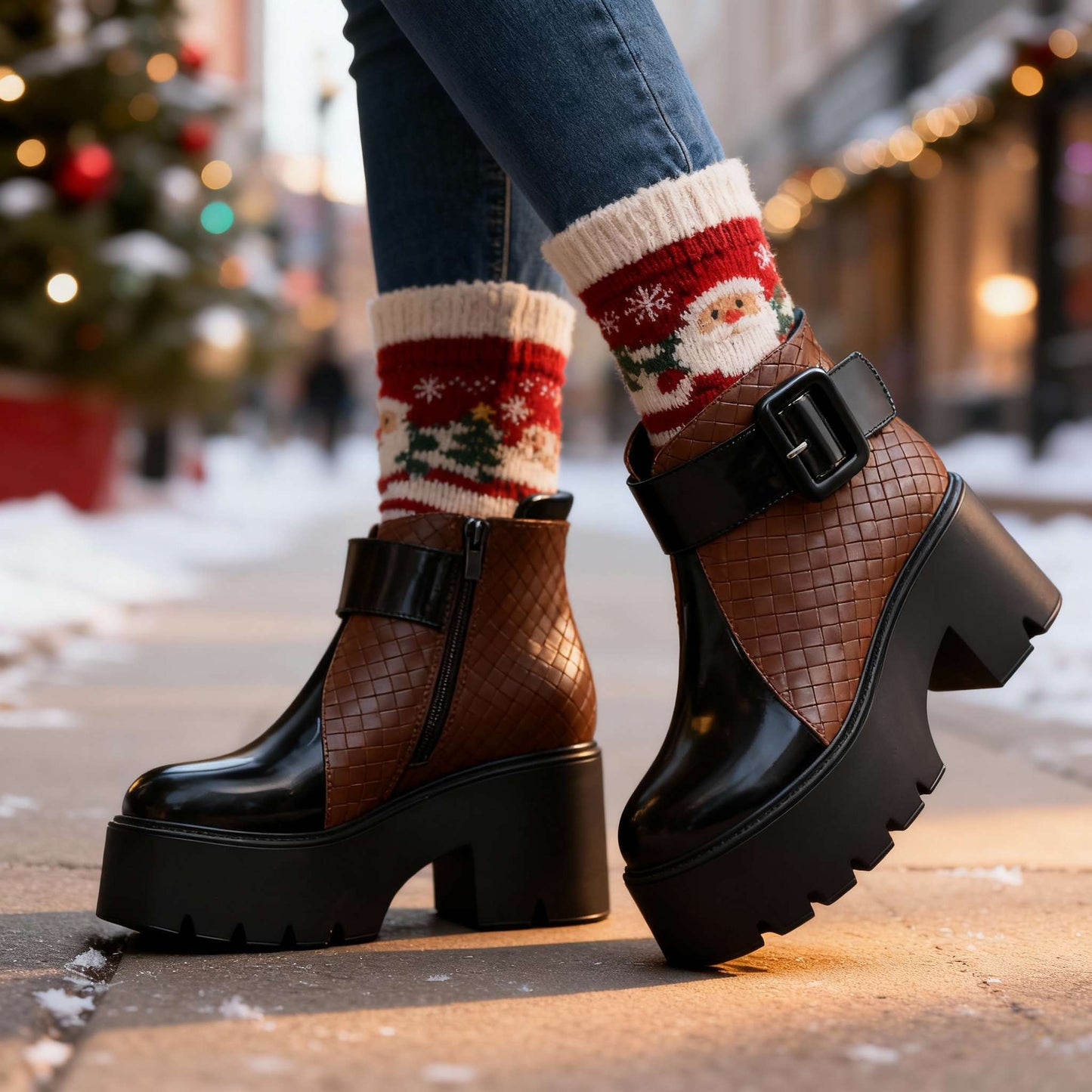 Women's Vegan Leather Ankle Boots Corvine