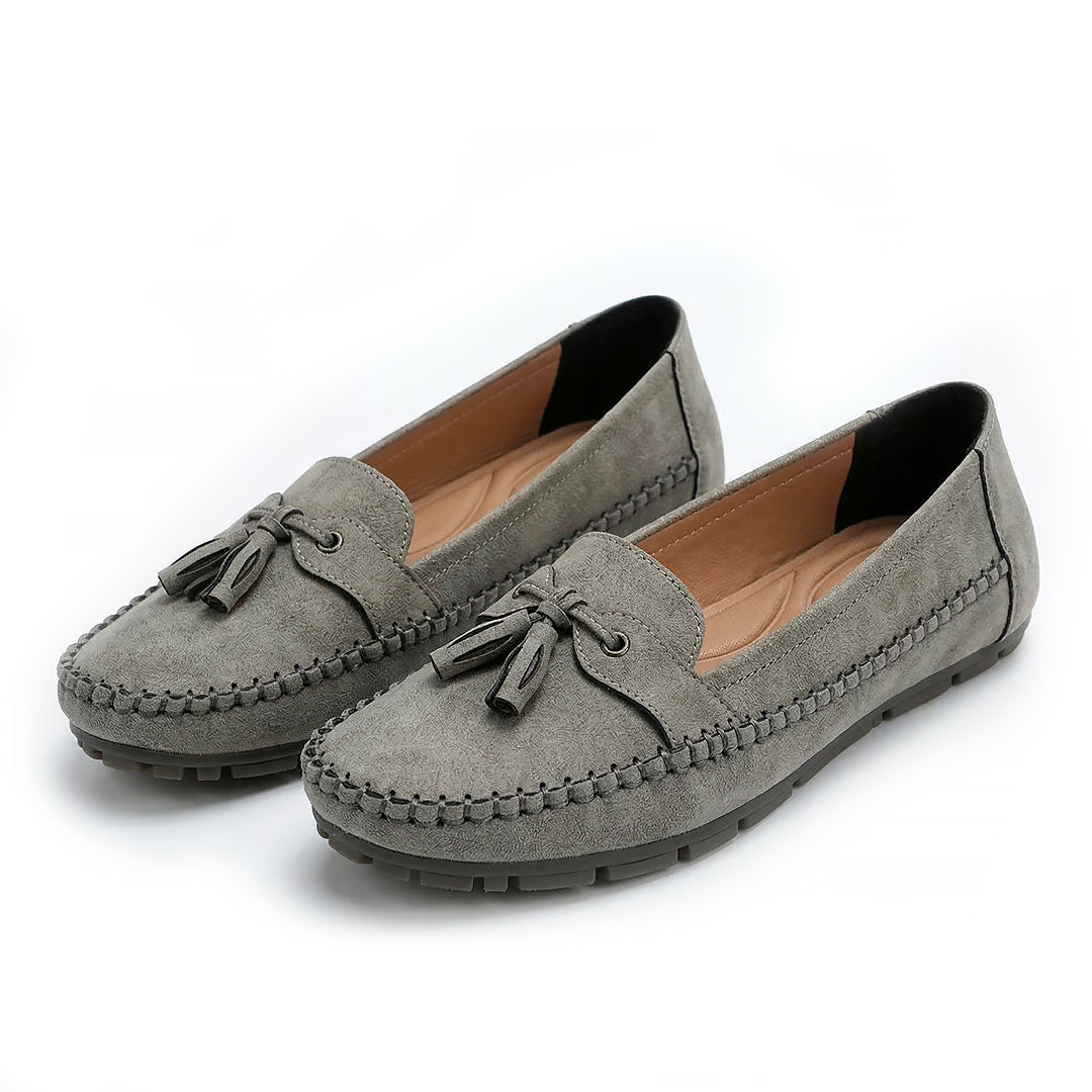 Women's Suede Tassel Driving Loafers Corvine