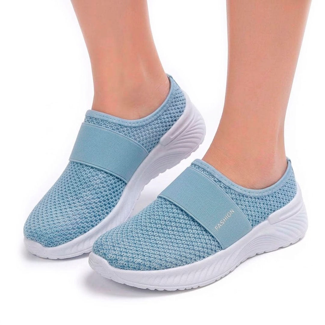 Women's Breathable Mesh Slip-On Mule Trainers Corvine