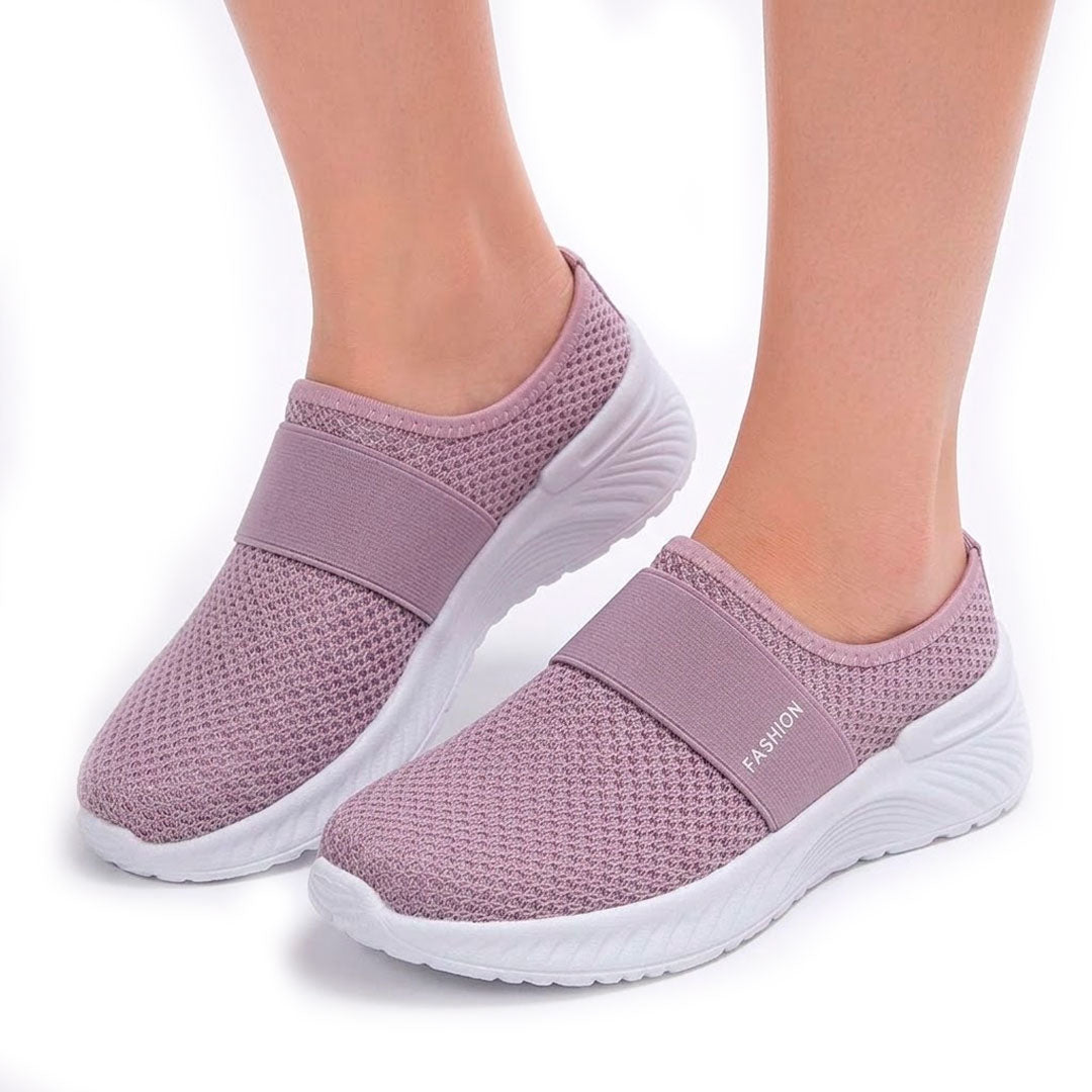 Women's Breathable Mesh Slip-On Mule Trainers Corvine