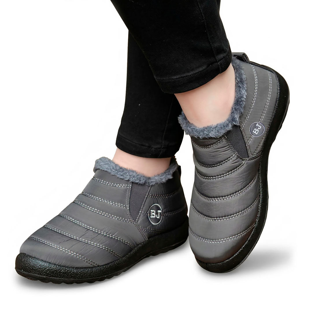 Women's Fleece-Lined Winter Puffer Boots Corvine
