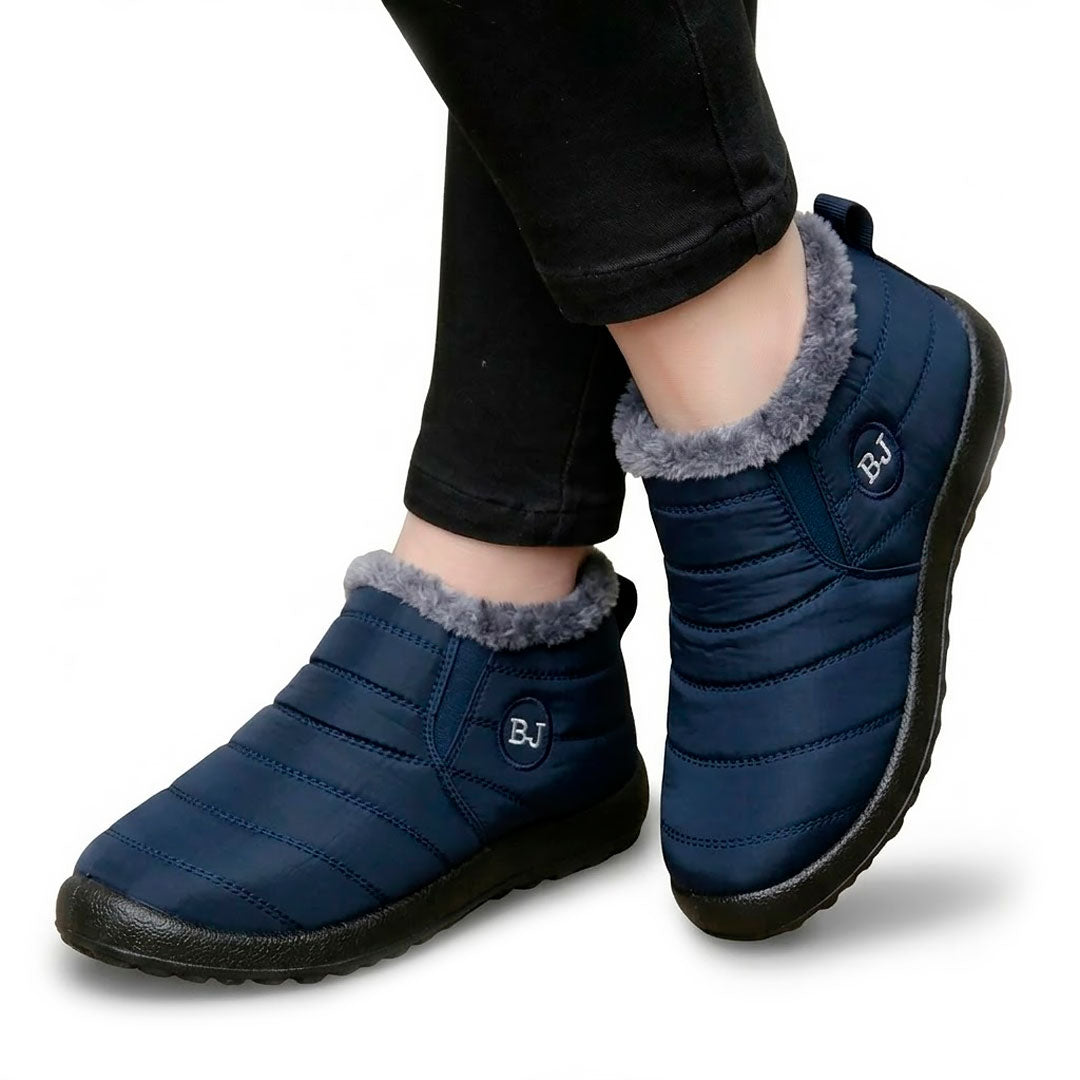 Women's Fleece-Lined Winter Puffer Boots Corvine