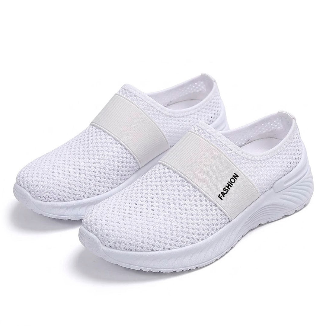 Women's Breathable Mesh Slip-On Mule Trainers Corvine
