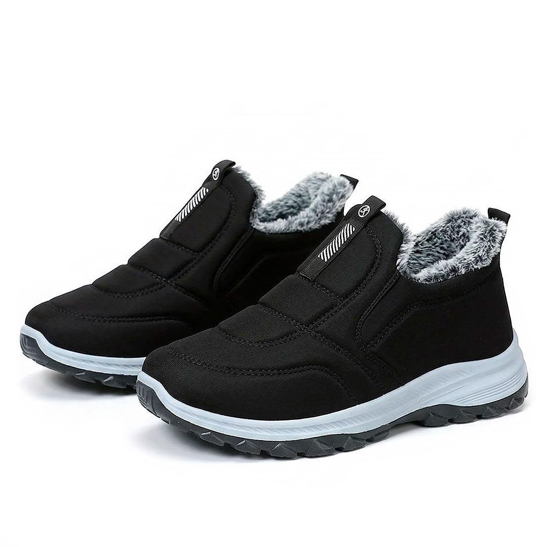 Women's Fleece-Lined Winter Slip-On Sneakers Corvine