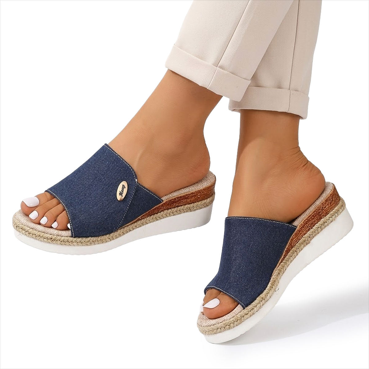 Women's Espadrille-Platform Mules Corvine