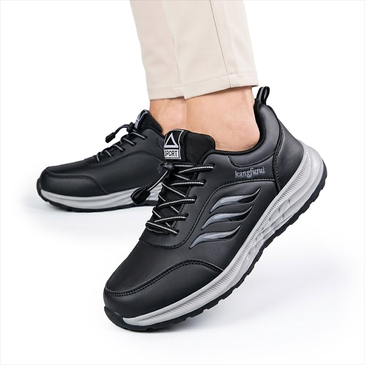 Women's Toggle-Lace Comfort Trainers Corvine