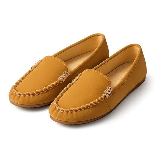Women's Suede Slip-On Flats Corvine