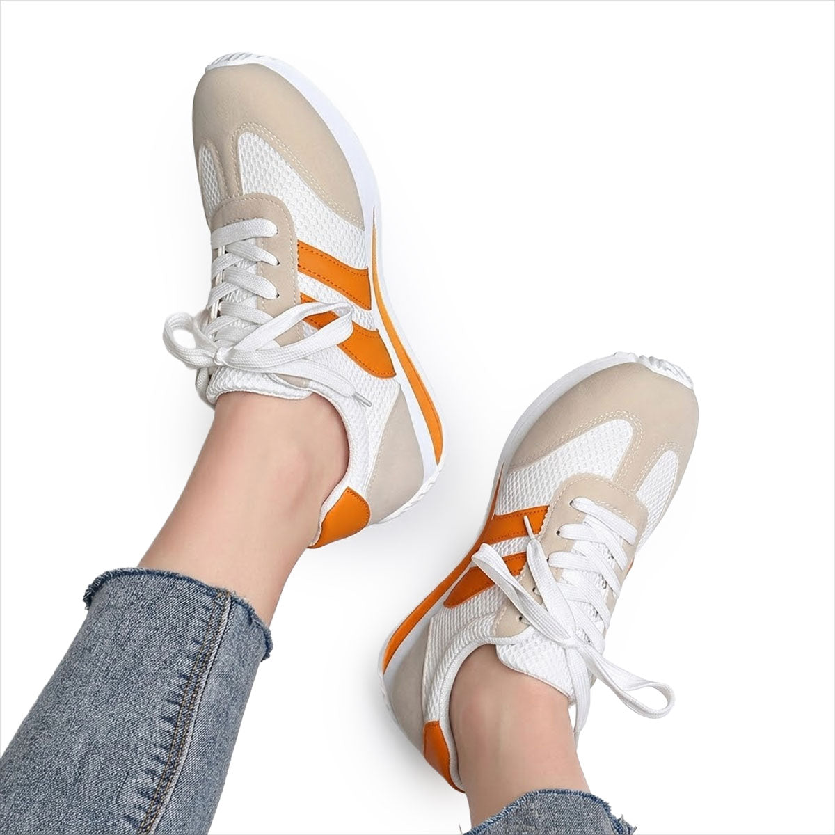 Women's Retro Mesh Trainers Corvine