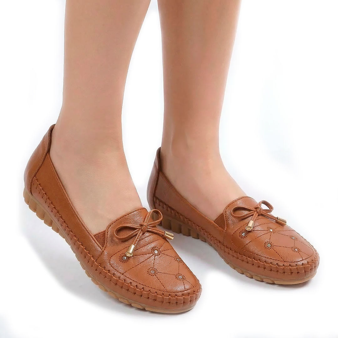 Women's Studded Driving Loafers Corvine