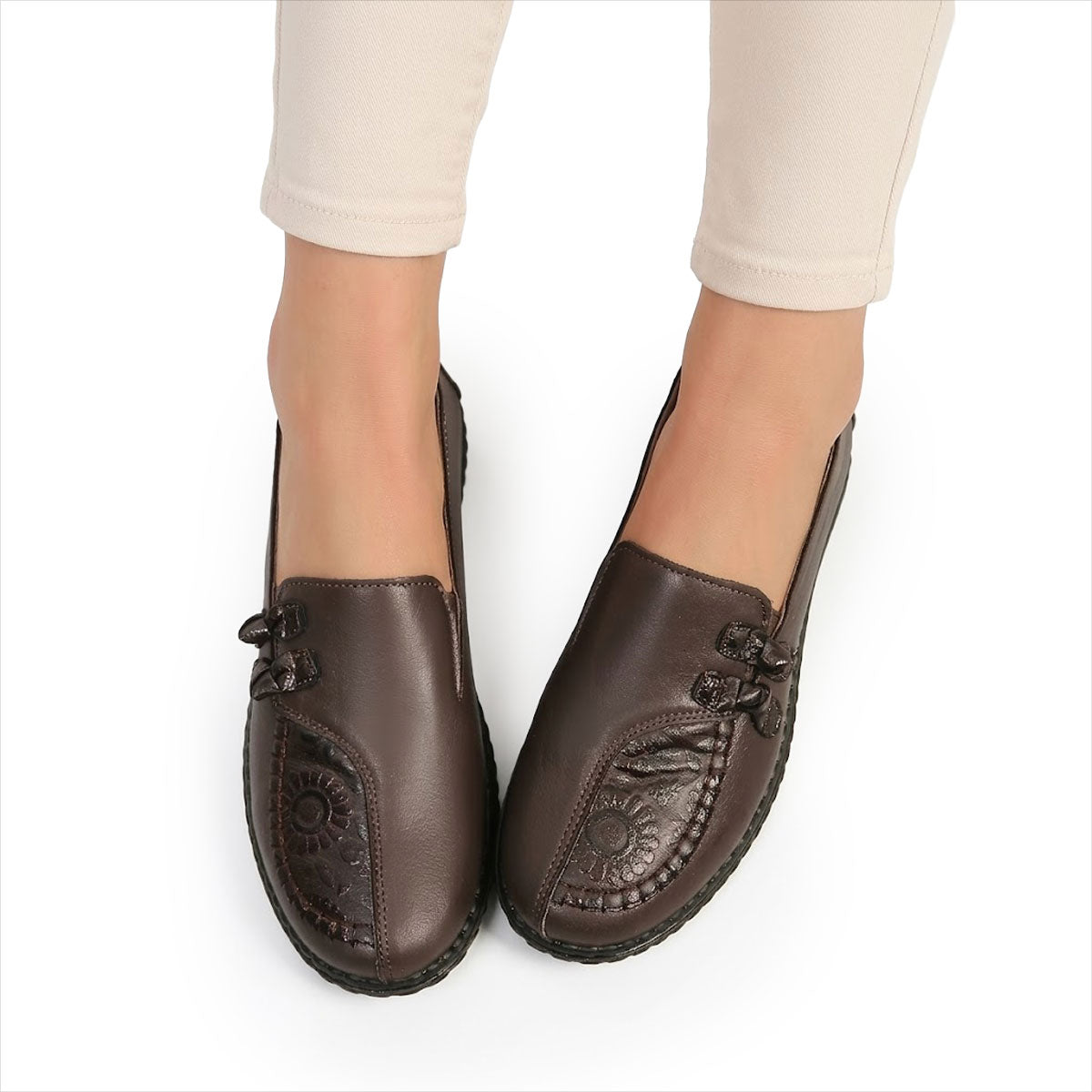 Women's Ornate Comfort Loafers Corvine