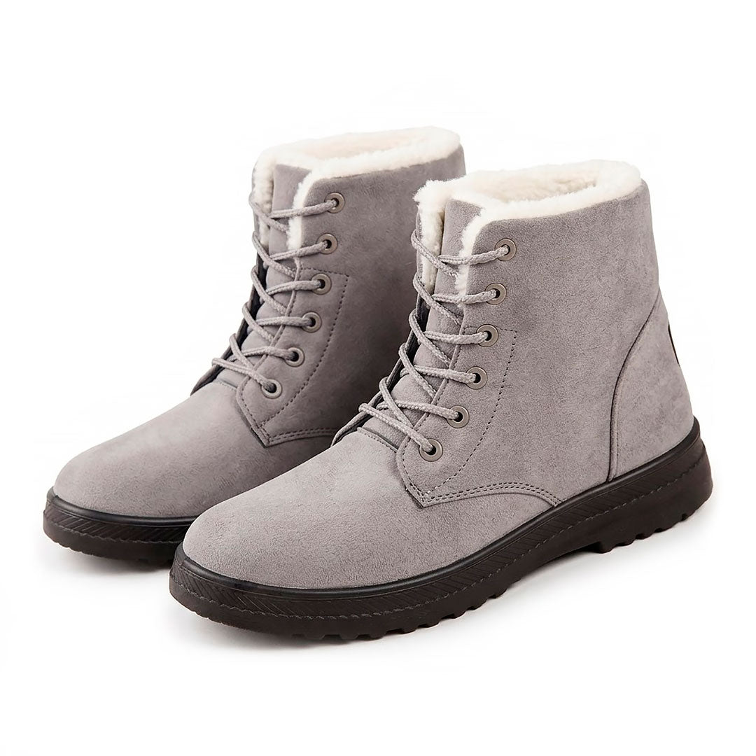 Women's Fleece-Lined Lace-Up Winter Boots Corvine