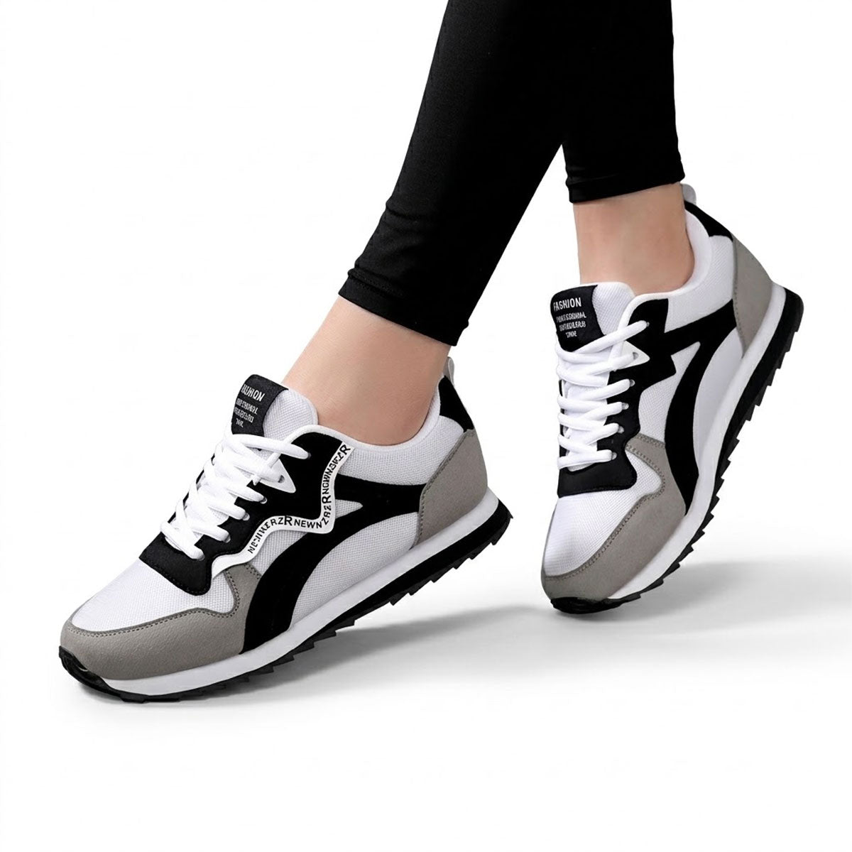 Women's Color-Block Retro Trainers Corvine