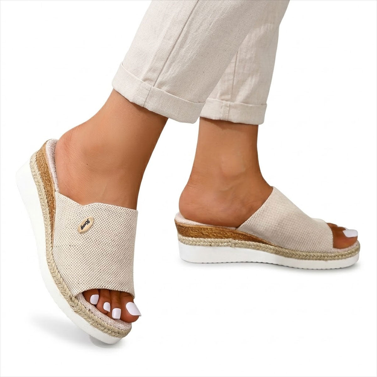 Women's Espadrille-Platform Mules Corvine