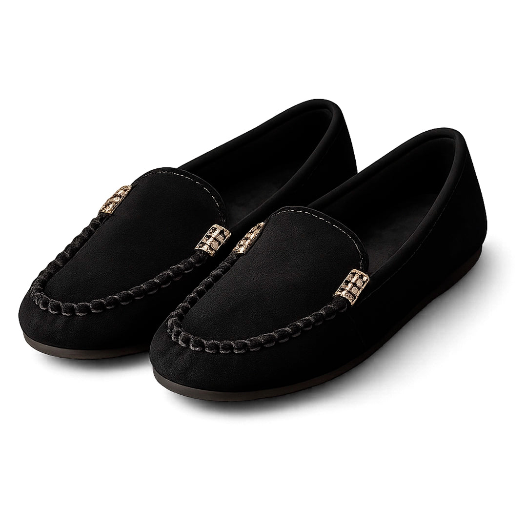 Women's Suede Slip-On Flats Corvine