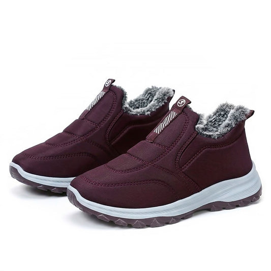 Women's Fleece-Lined Winter Slip-On Sneakers Corvine