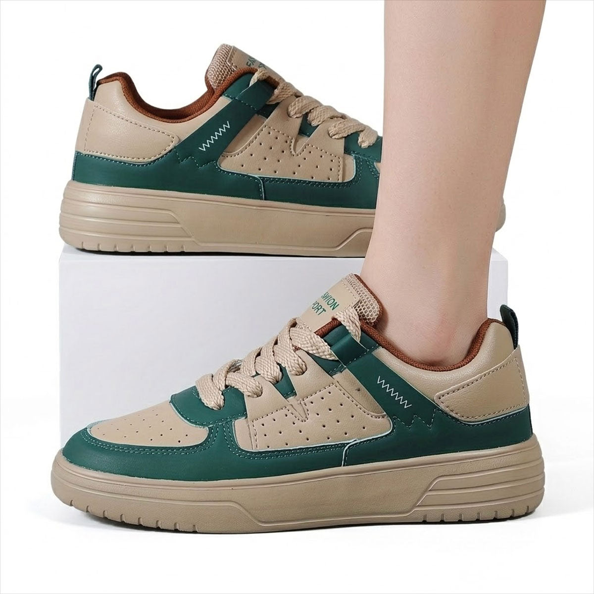 Women's Chunky Sport Trainers Corvine