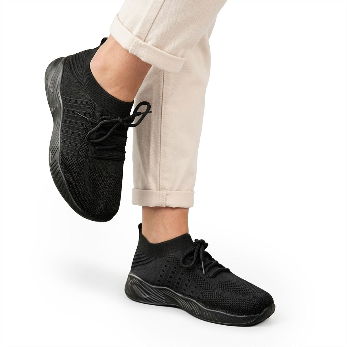 Women's Lightweight Knit Sport Trainers Corvine