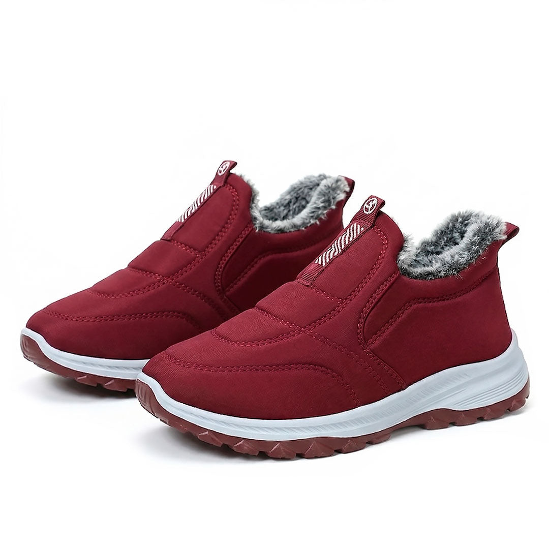 Women's Fleece-Lined Winter Slip-On Sneakers Corvine