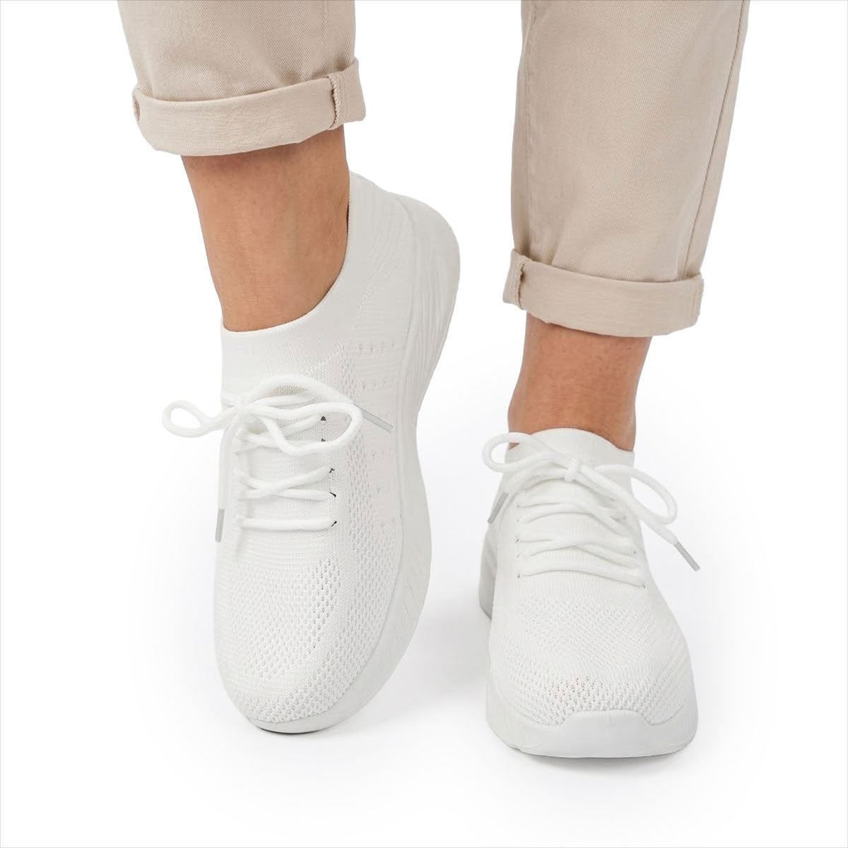Women's Lightweight Knit Sport Trainers Corvine