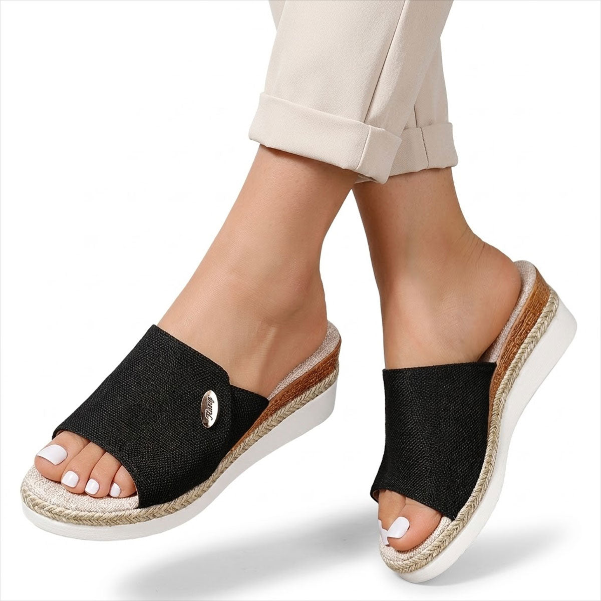 Women's Espadrille-Platform Mules Corvine