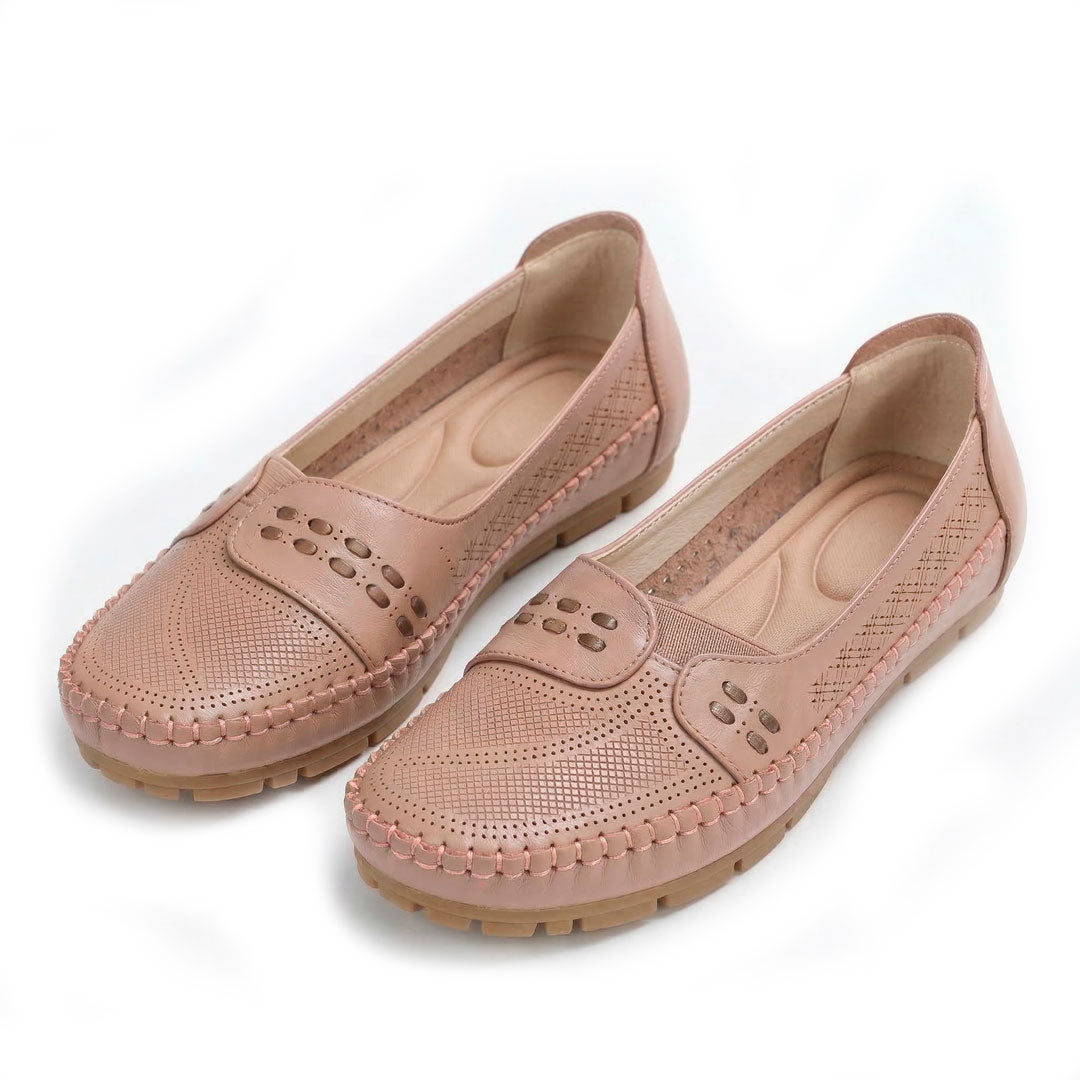 Women's Laser-Cut Driving Moccasins Corvine