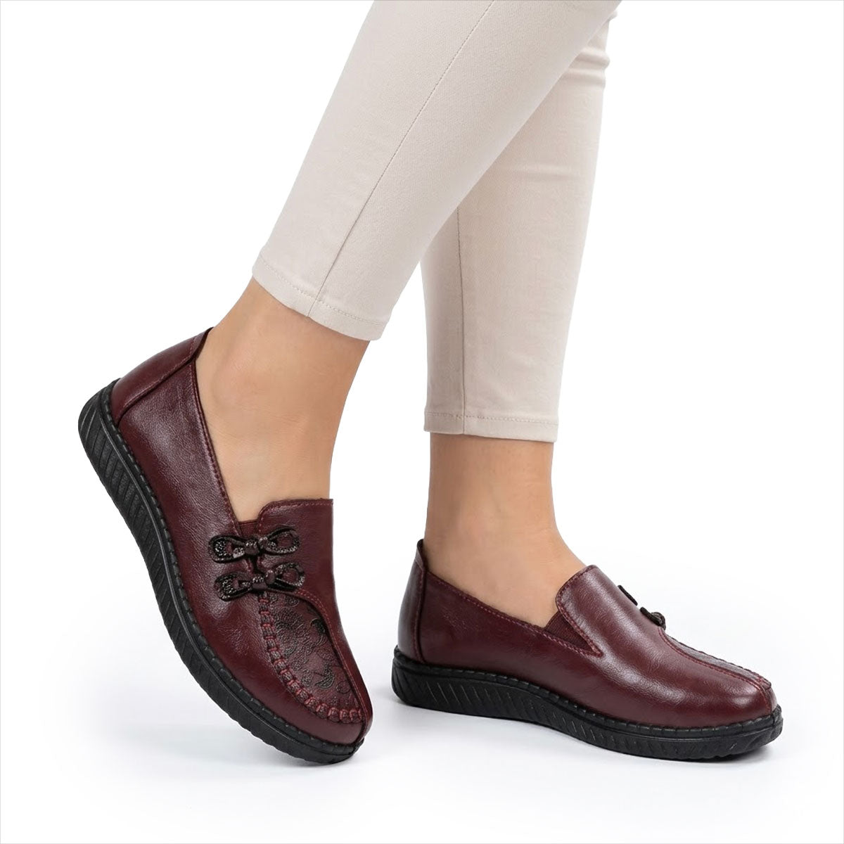 Women's Ornate Comfort Loafers Corvine