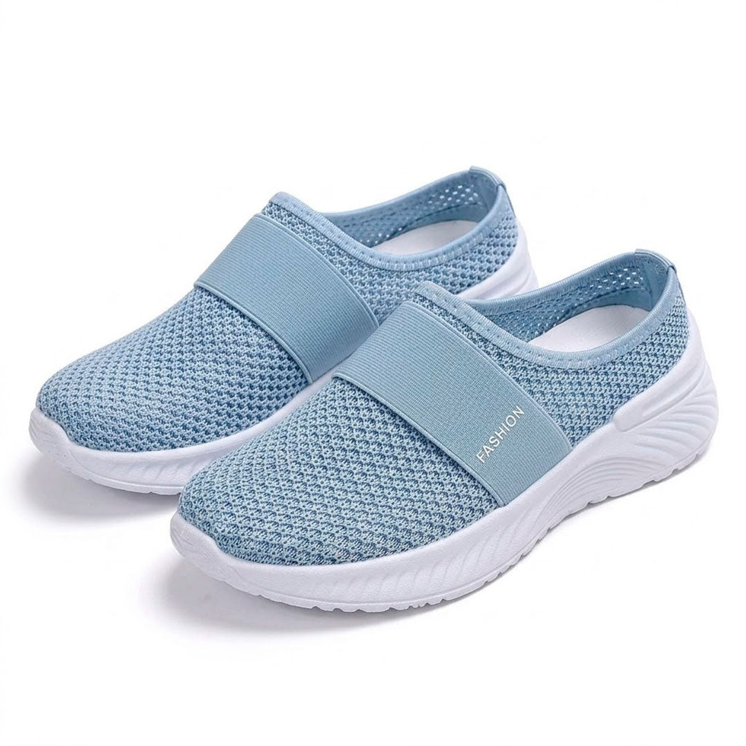 Women's Breathable Mesh Slip-On Mule Trainers Corvine