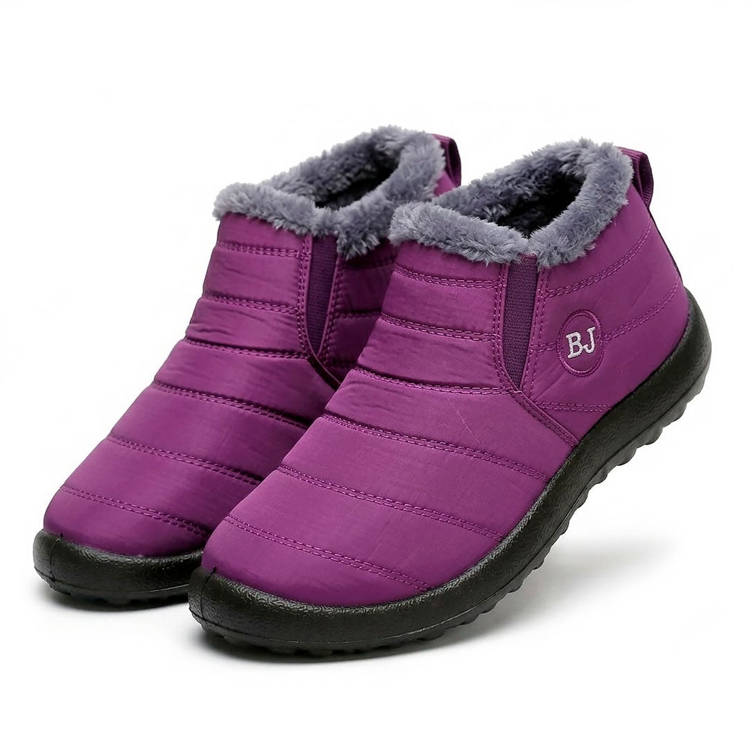 Women's Fleece-Lined Winter Puffer Boots Corvine
