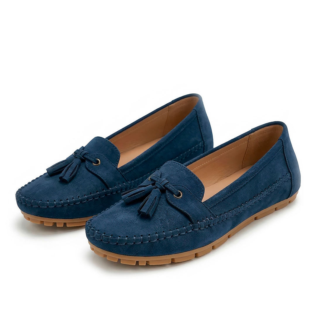 Women's Suede Tassel Driving Loafers Corvine