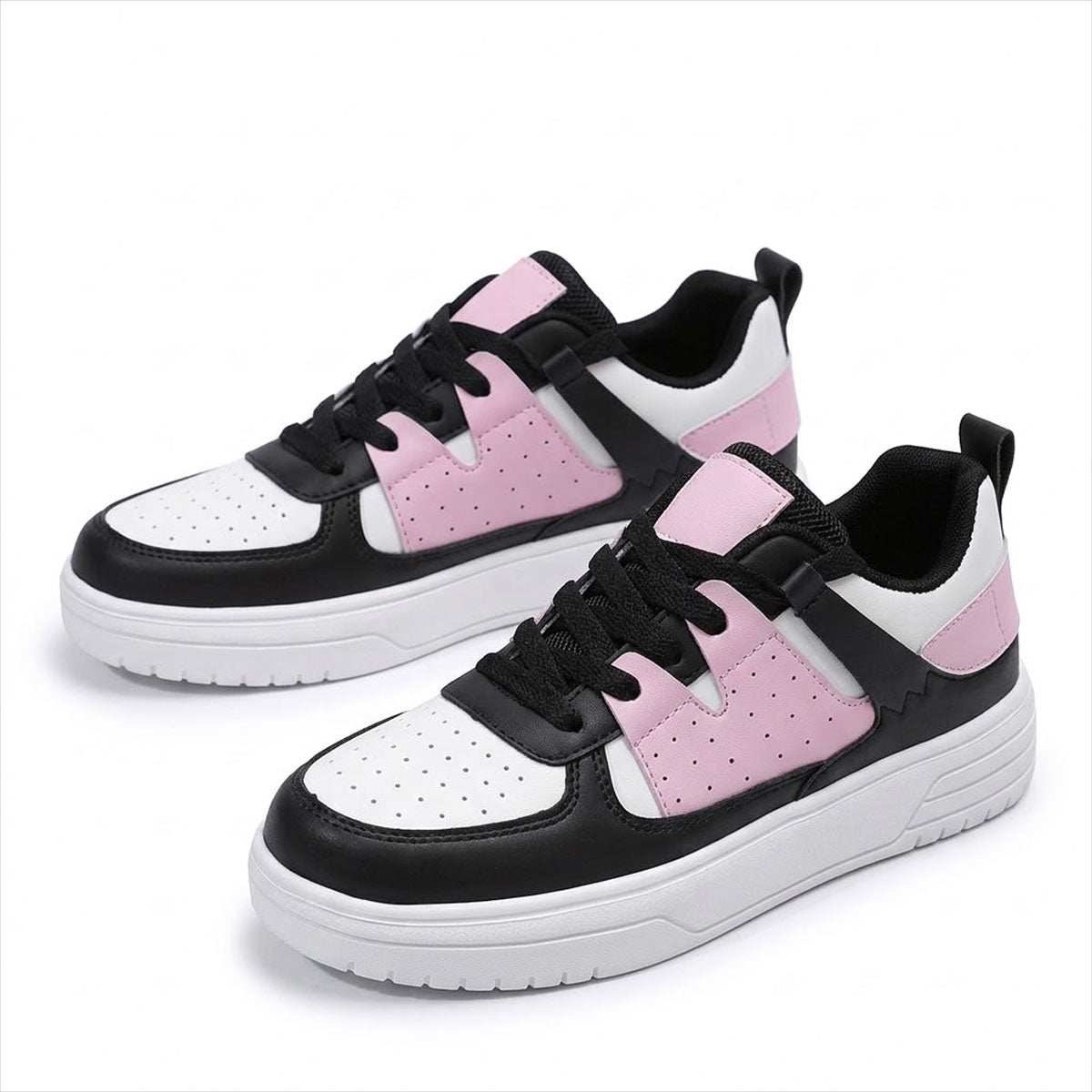 Women's Retro Court-Style Trainers Corvine