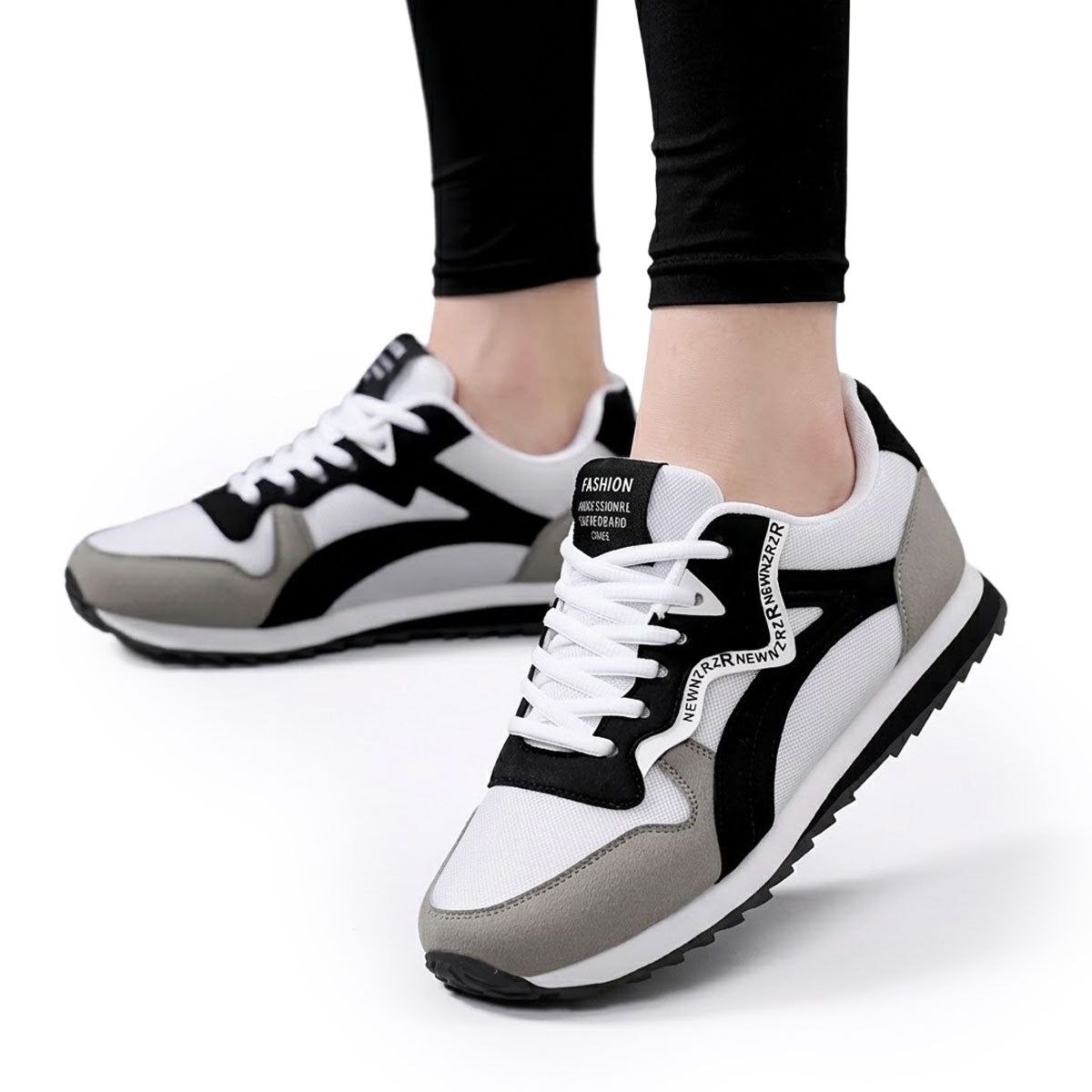 Women's Color-Block Retro Trainers Corvine