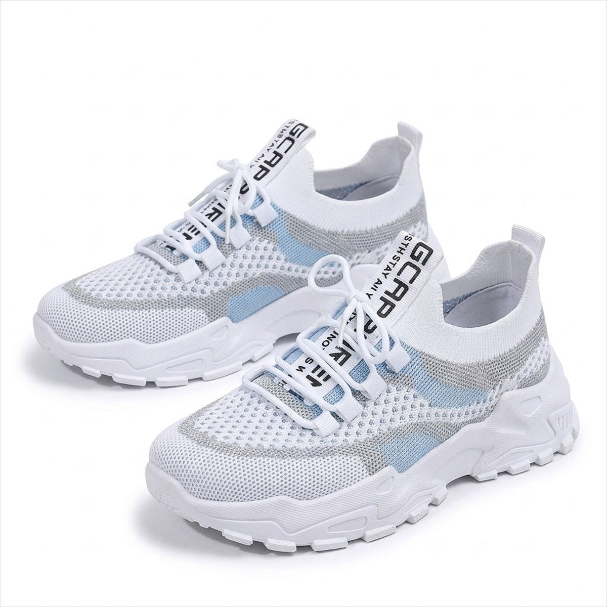 Women's Breathable Chunky Mesh Trainers Corvine