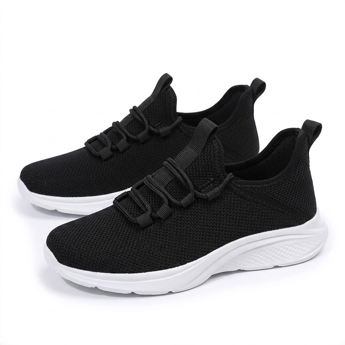 Women's Bungee Lace Knit Trainers Corvine