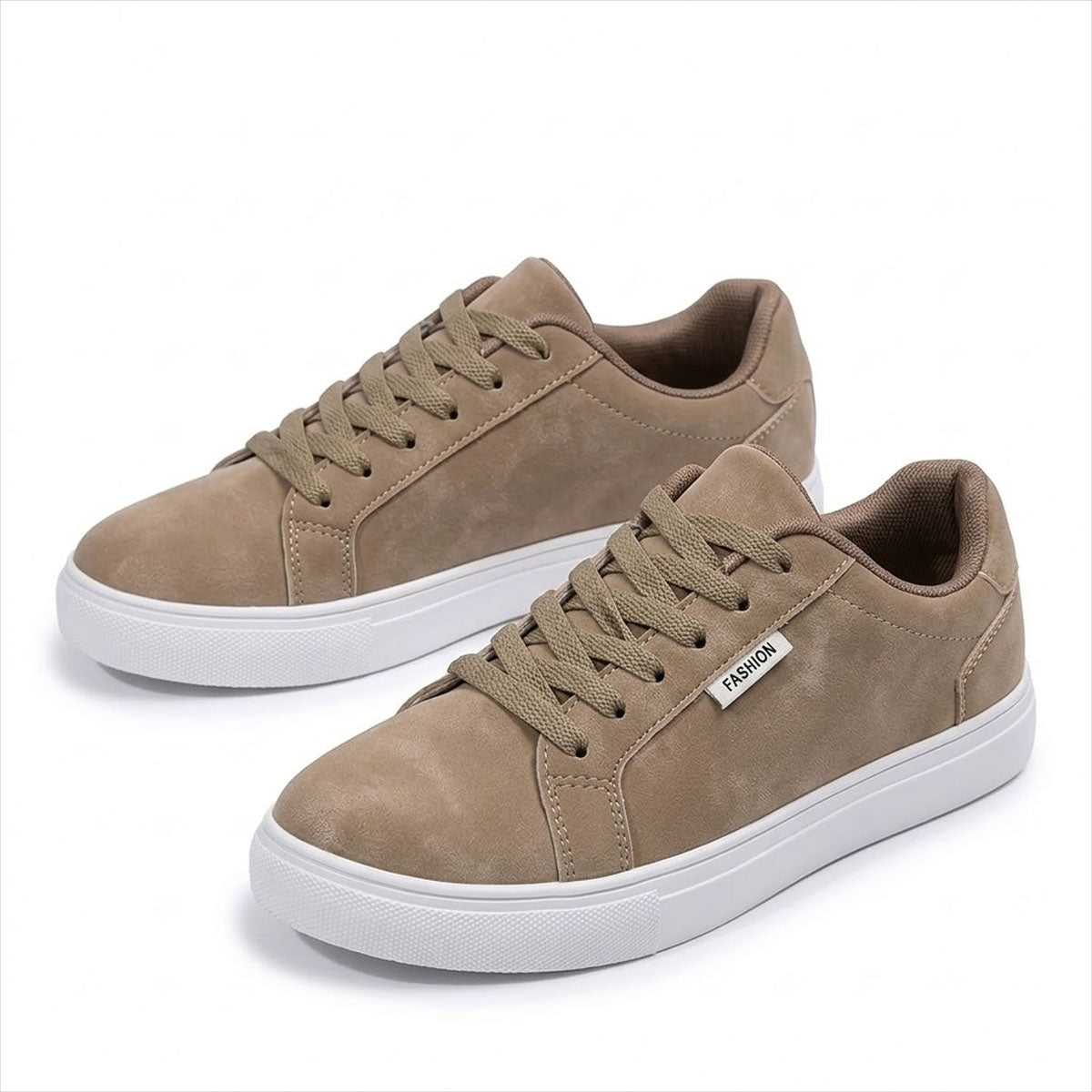 Women's Suede-Look Casual Trainers Corvine