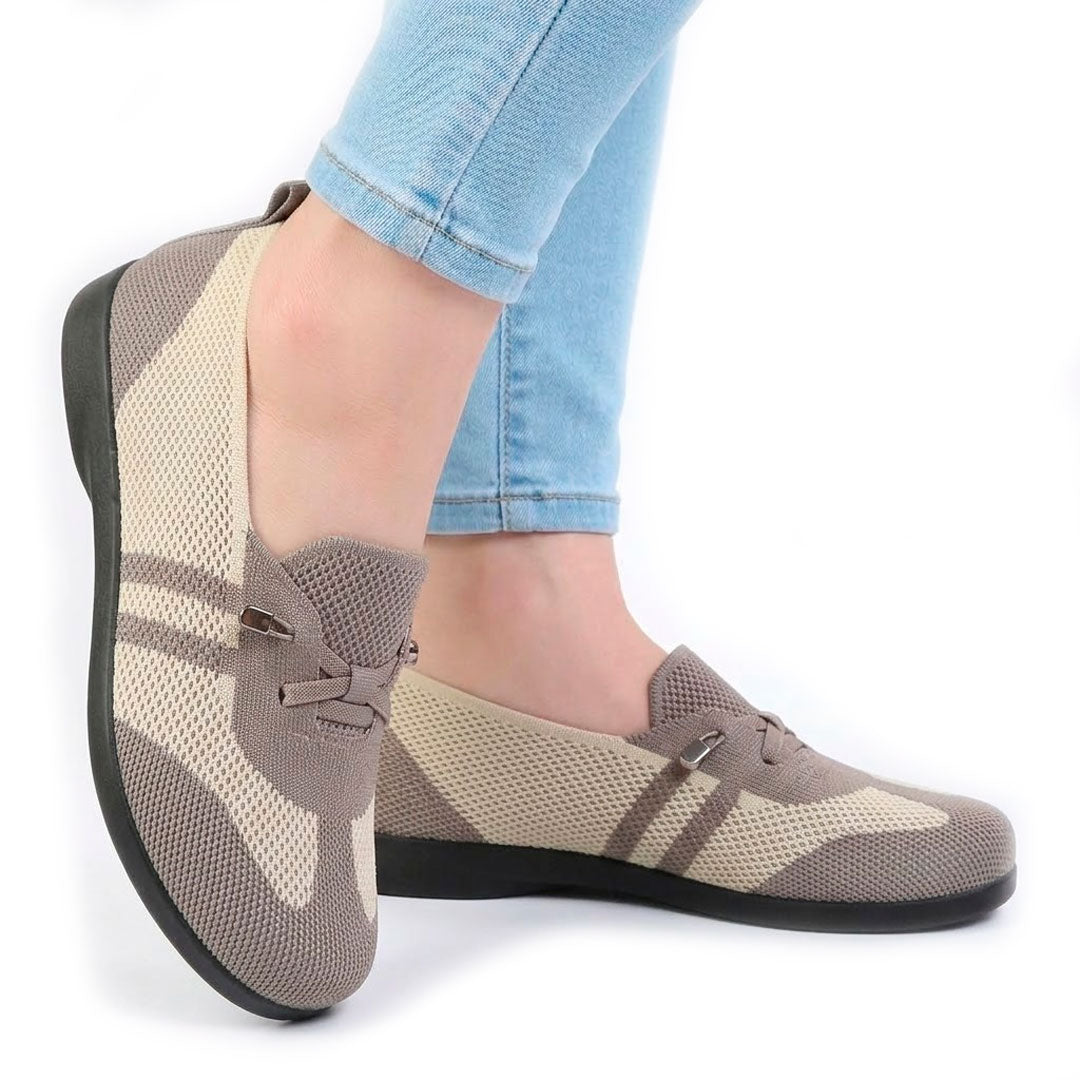 Women's Knit Slip-On Comfort Trainers Corvine