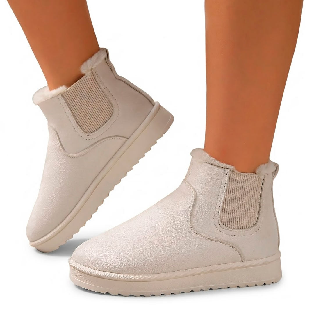 Women's Chelsea-Style Fur-Lined Winter Boots Corvine