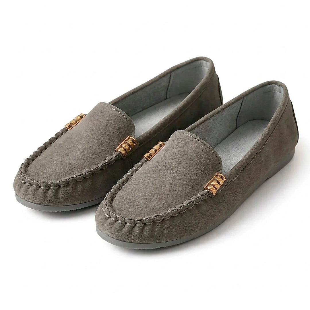 Women's Suede Slip-On Flats Corvine