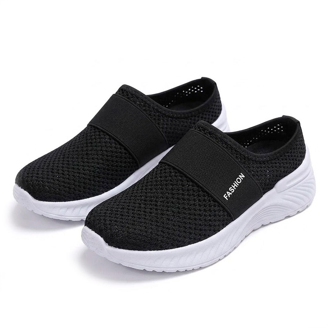 Women's Breathable Mesh Slip-On Mule Trainers Corvine