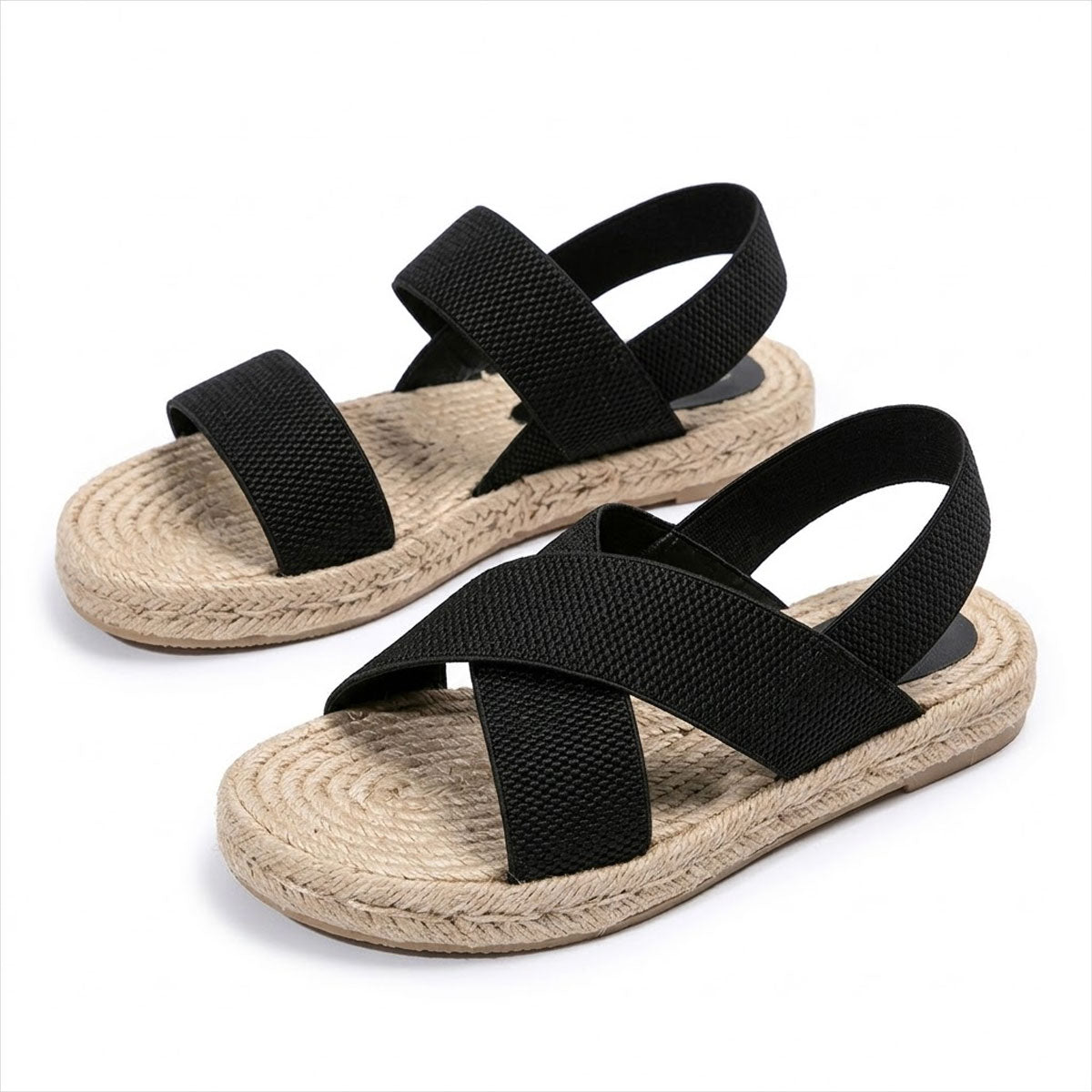 Women's Elastic Strap Platform Sandals Corvine