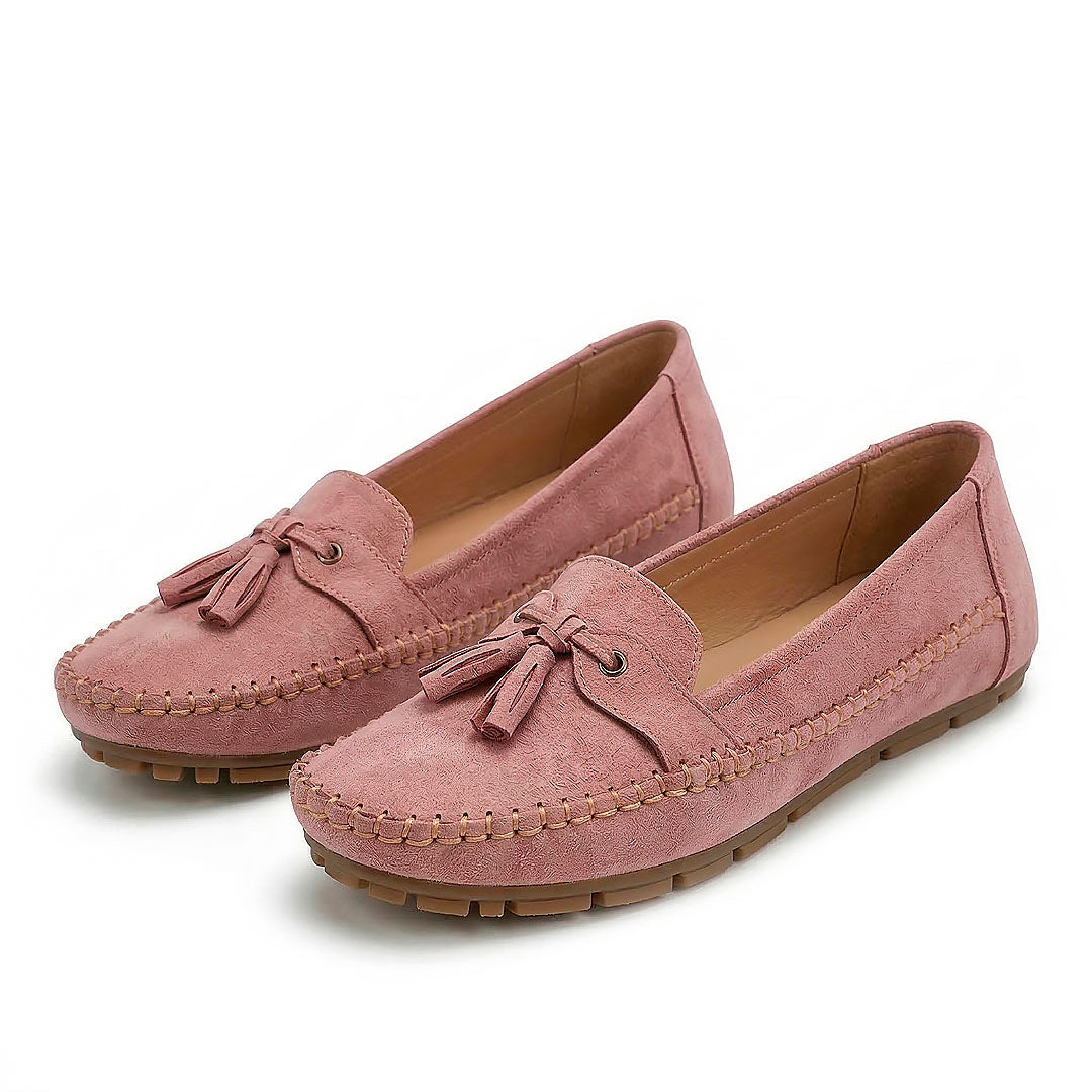 Women's Suede Tassel Driving Loafers Corvine