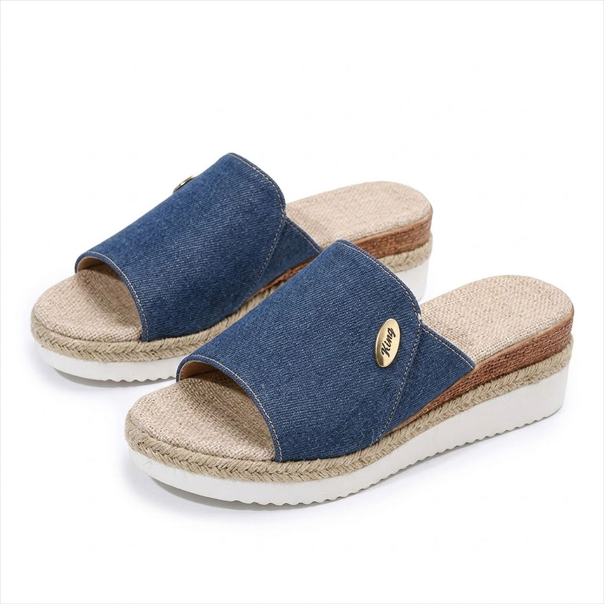 Women's Espadrille-Platform Mules Corvine