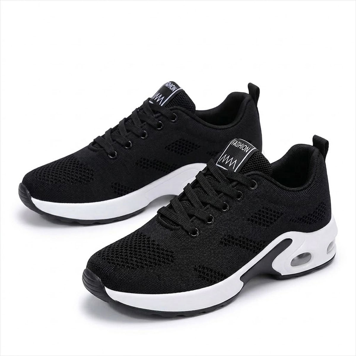 Women's Air-Cushion Knit Sport Trainers Corvine