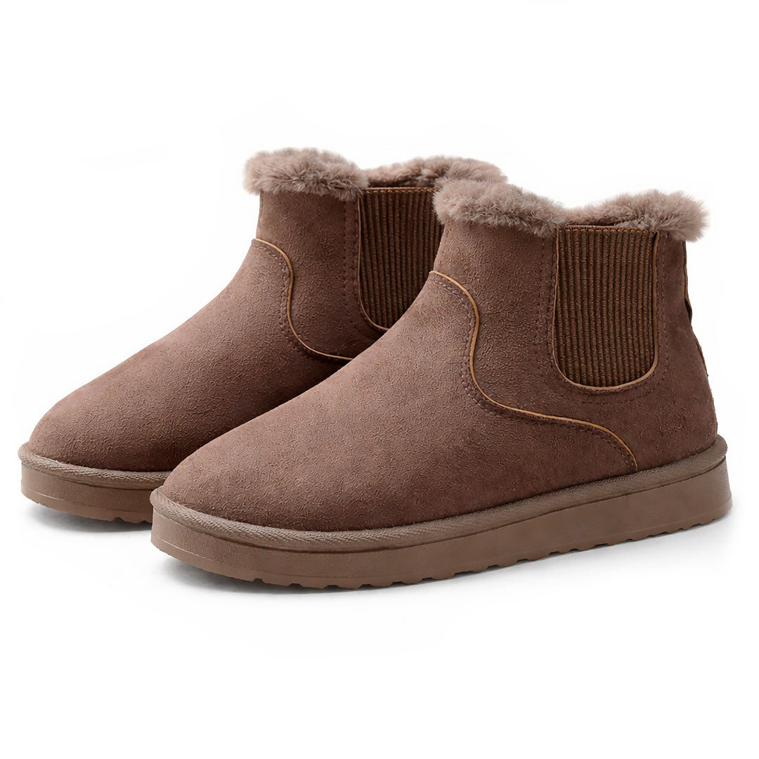 Women's Chelsea-Style Fur-Lined Winter Boots Corvine