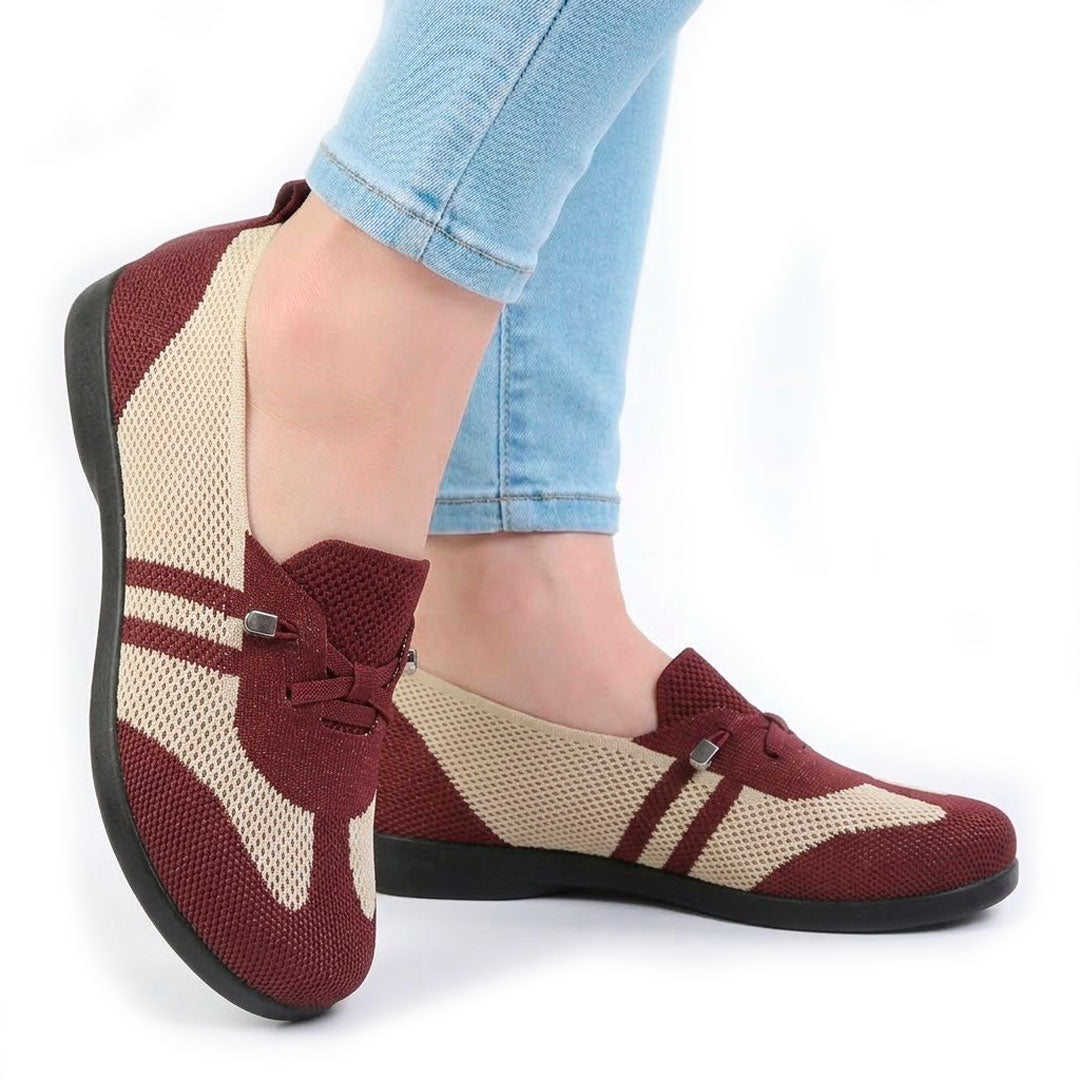 Women's Knit Slip-On Comfort Trainers Corvine